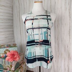 Van Heusen sleeveless blouse tank top d43